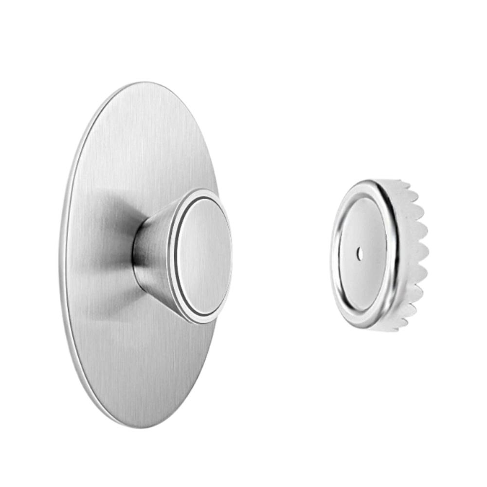 

Magnetic Holder Stainless Steel Soap Dispenser No Drill Installation Bathroom Organizer Kitchen Bath Storage Essential Tools