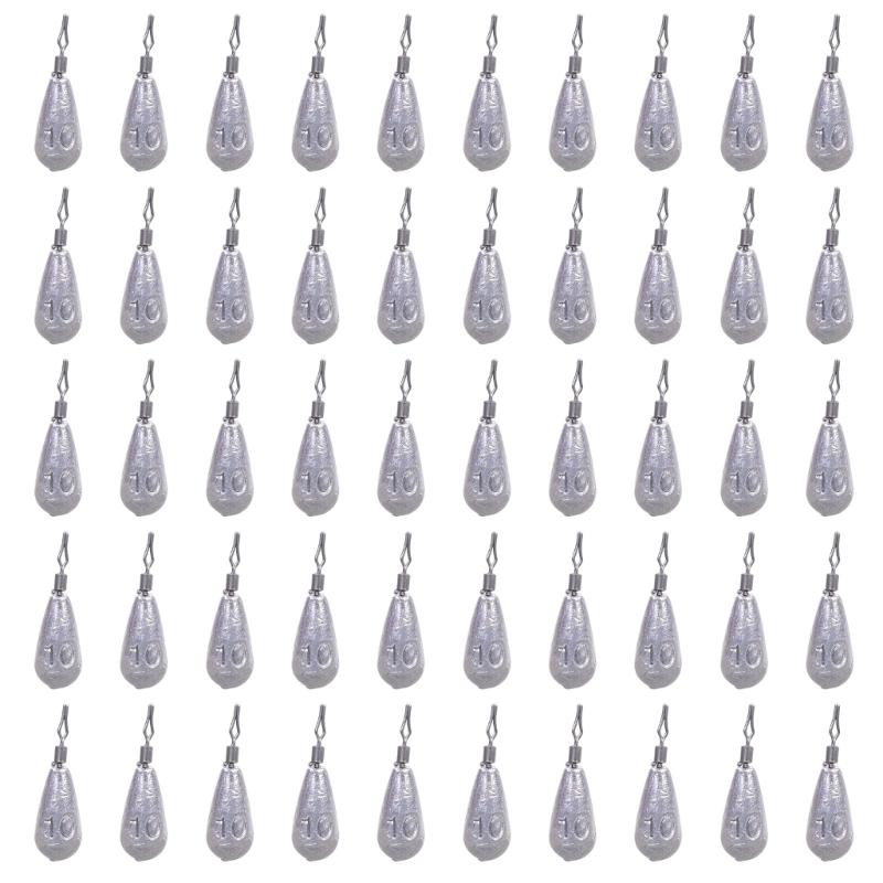 3.5-14g Fishing Weights Fishing Tackle Accessories Fishing Bottom Sinkers Weight Bass Casting Fishing Weights Sinkers