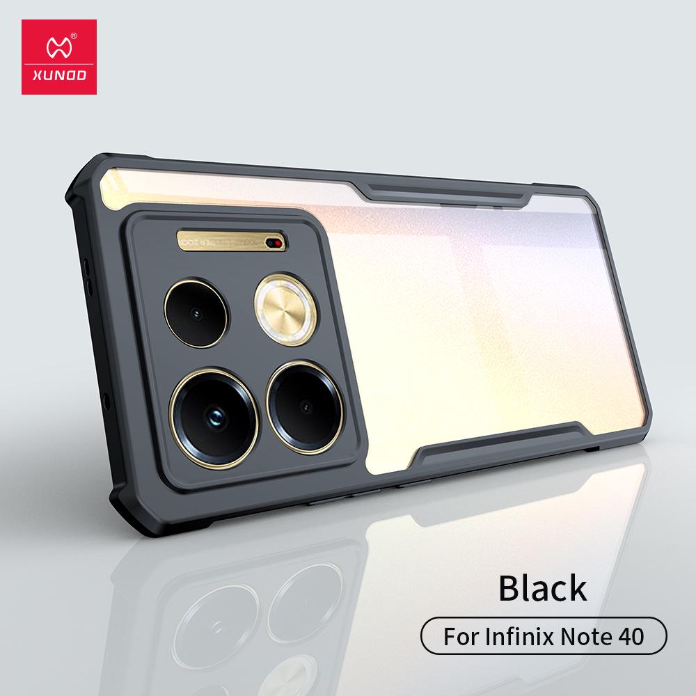 

Защитный чехол для телефона Infinix Note 40/40 Pro 5G Infinix Note 40 5G прохладный черный