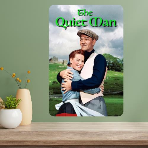 The Quiet Man Classic Movie Metal Poster Sign 20x30cm（7.8x11.8inch）