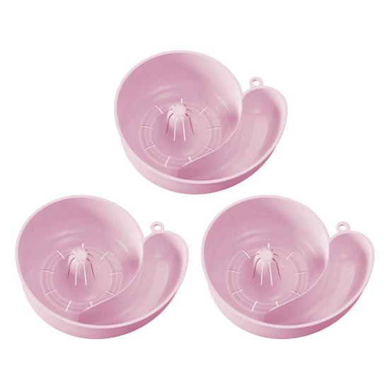 Snail Shape Drainer Automatic Fruit Washer Spinner Bowl And Strainer Multipurpose Vegetable Rinsing Drain Basket for Kitchen Berry Rotating Rinsing