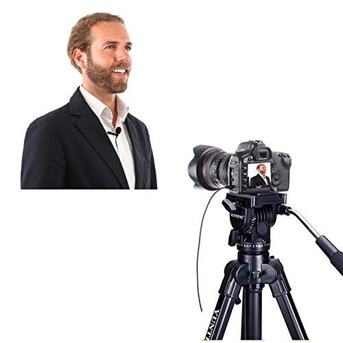 Nicama LVM7 Mini Clip-on Microphone, Pin Microphone, Condenser Microphone, Omnidirectional, High-Performance, for DSLR Cameras, Camcorders, Audio Reco