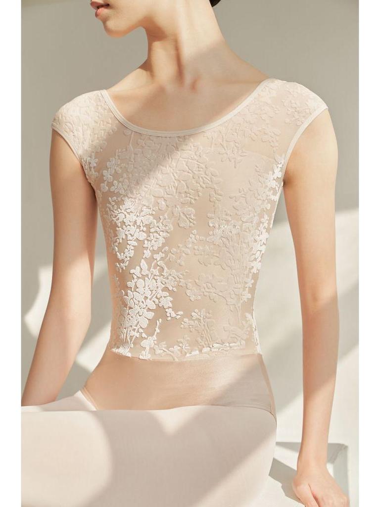 Zinnoberrot Ballett Tanzbekleidung: Body für Erwachsene für Kunstprüfungen und Eiskunstlauf