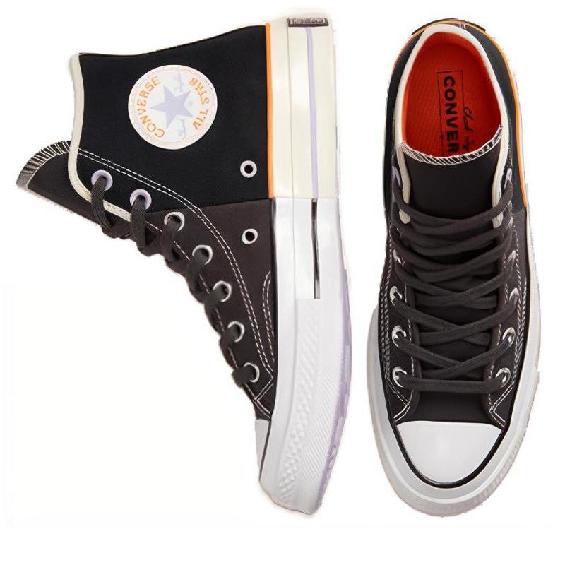 Converse Chuck 70 Comfortable High Top Espadrilles Unisex Black