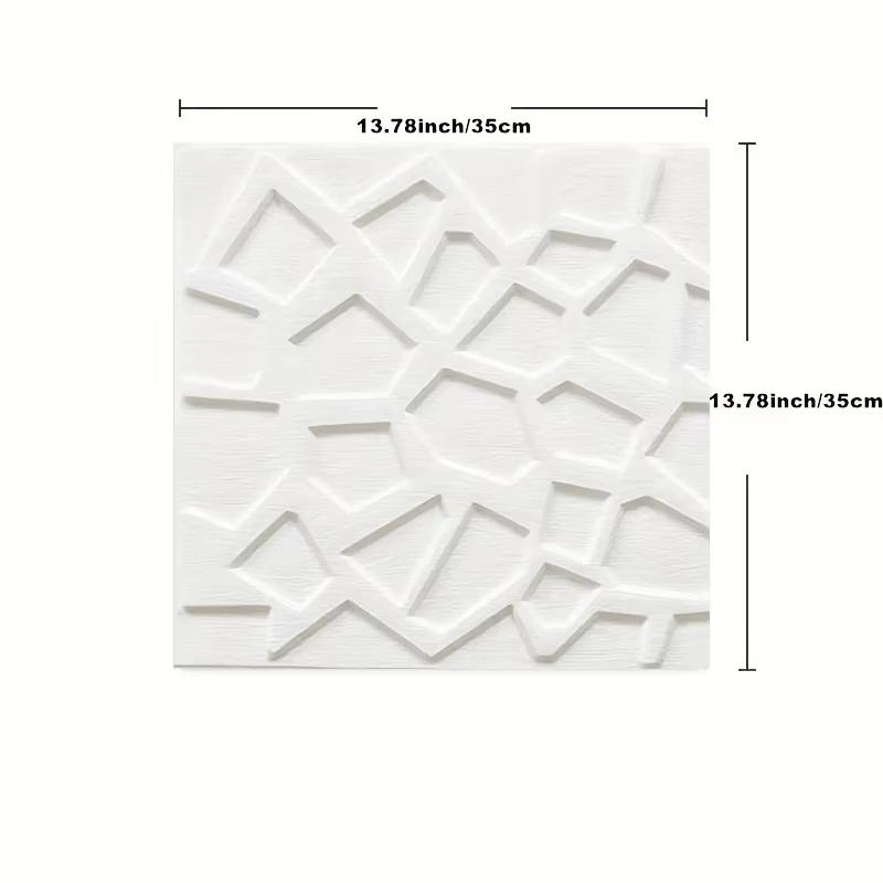 4/8/12PCS Ceiling Tiles Peel & Stick Ceiling Tiles 3D Wall Panels Foam Easy to Install Waterproof for Ceil and Wall Decor