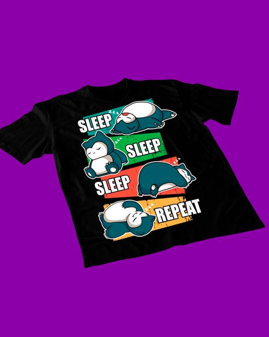 

2026 Streetwear Pokemon Snorlax Anime Unisex T Shirt Summer Y2k Cotton Women Parentchild Short Sleeve Cartoon Graphic Tee Unisex S