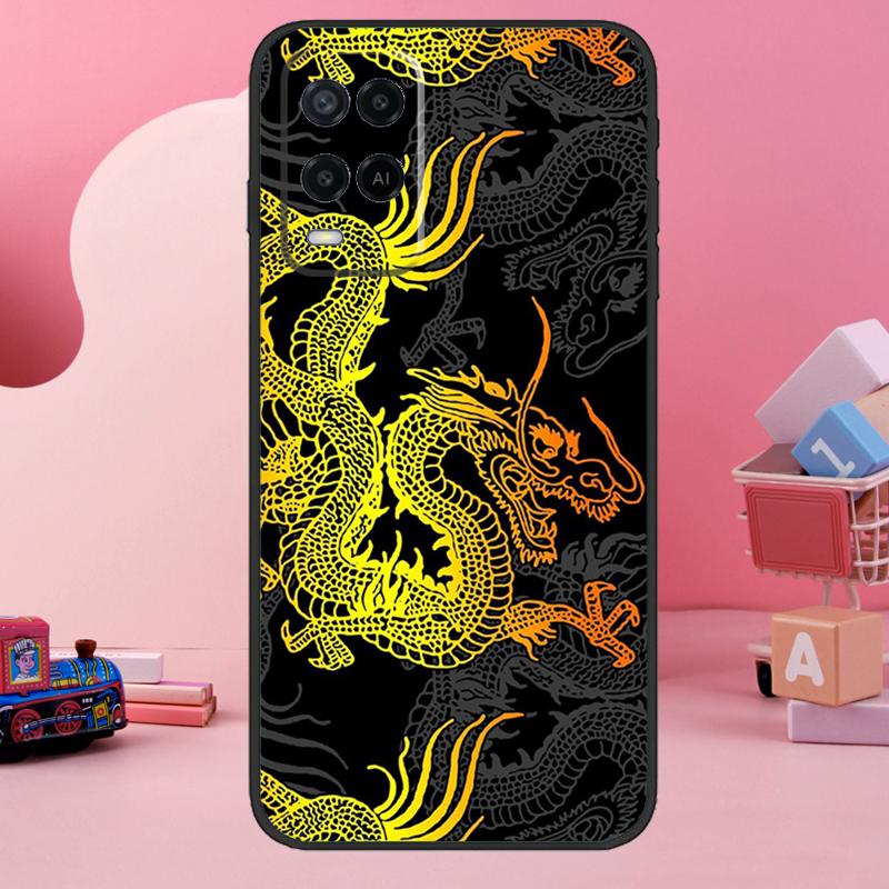 DRAGON TATTOO JAPONAIS Coque Pour Oppo A98 A78 A18 A38 A58 A60 A80 A40 A77 A57 A17 A74 A54 A94 A96 A76 A16 A15 A5 Pro