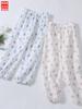 New Summer Gauze Pants for Kids - Boys & Girls Mosquito-Repellent Home Pants