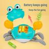 Cross-Border Children's Electric Crawling Crab Toy with Obstacle Avoidance
