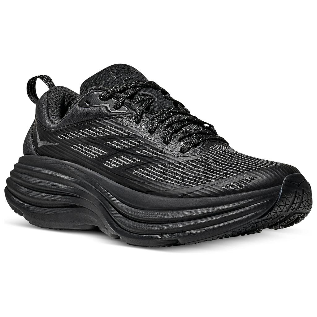 HOKA Bondi 8 Caged Stealth Tech Pack - Zapatillas Unisex Triple Black 1155391-BBLC