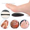 PU Leather Sole Pad Front Sole Metatarsal Soft Shock Absorbing Half Size Pad Adhesive Self-adhesive Anti-wear Sole Insole