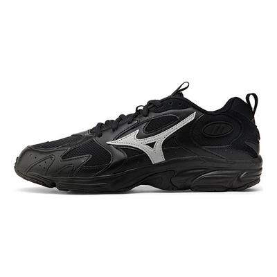 Priedušné tlmiace bežecké topánky Unisex tenisky Čierne D1GH212903
