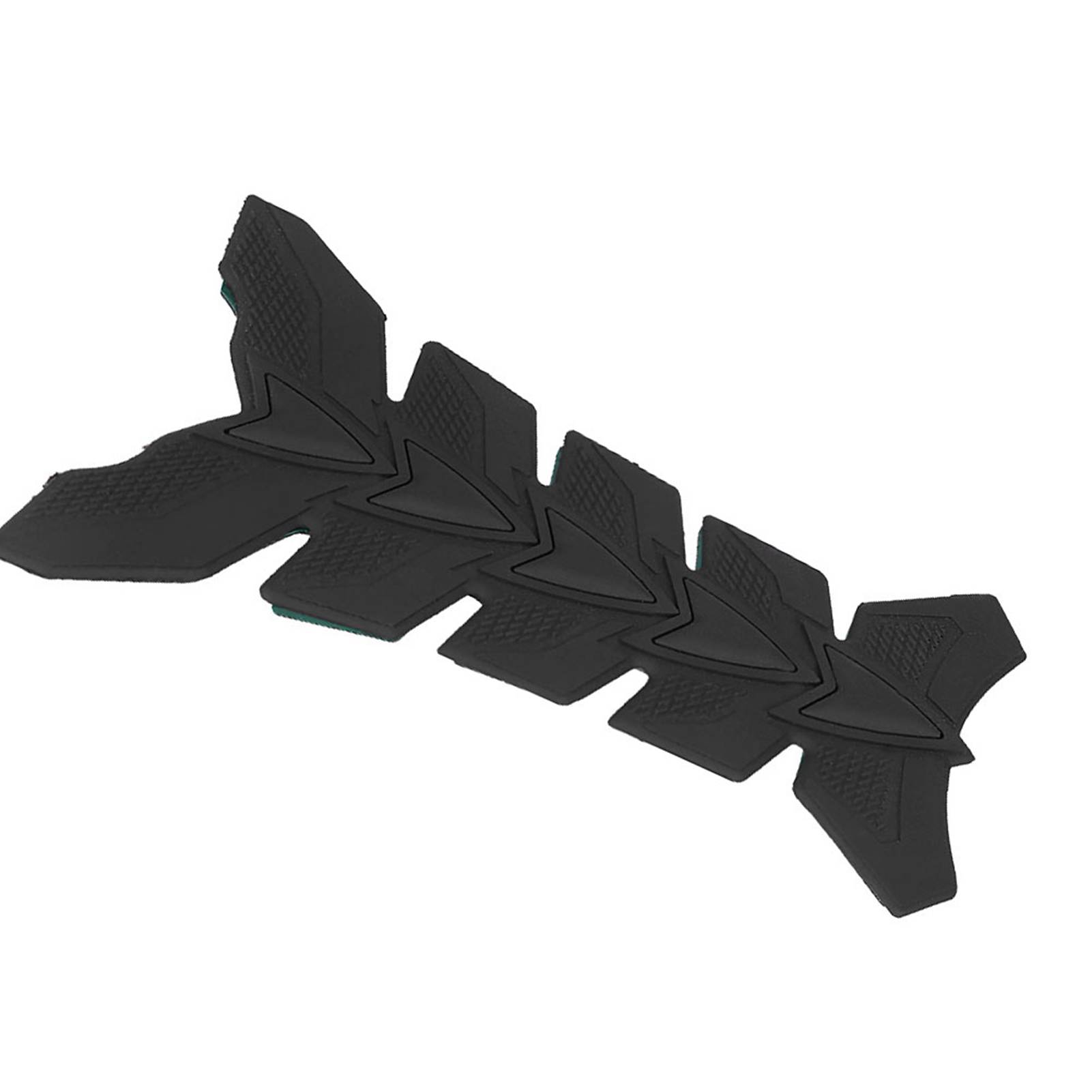 

Motorcycle 3D Gel Oil Gas Tank Pad Fish Bone Protector Decal Sticker Pad Decor Black чёрный