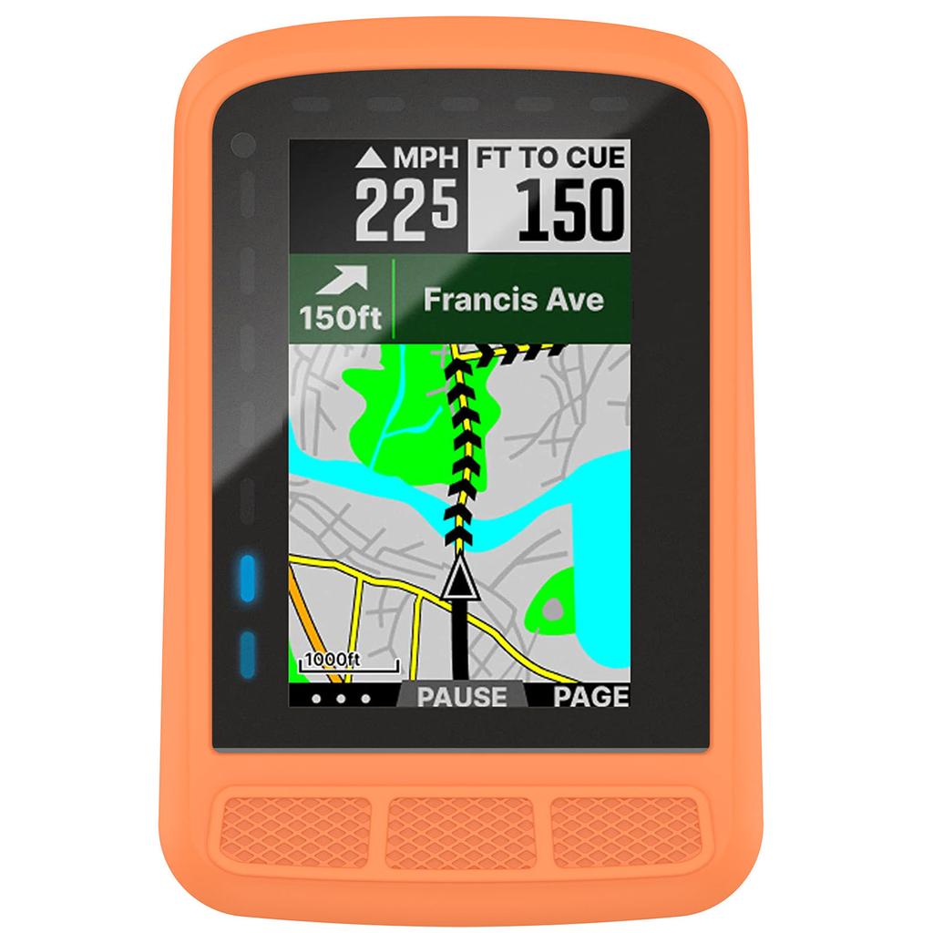 Fahrradcomputer-Silikongehäuse, kratzfeste Schutzhülle, staubdichtes Schutzgehäuse für Elemnt Roam V2