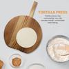 BHBL Dough Pressing Tool Dough Presser Dumpling Skin Wood Dumpling Pressing Tool Dough Presser Dumpling Wrappers Presser C
