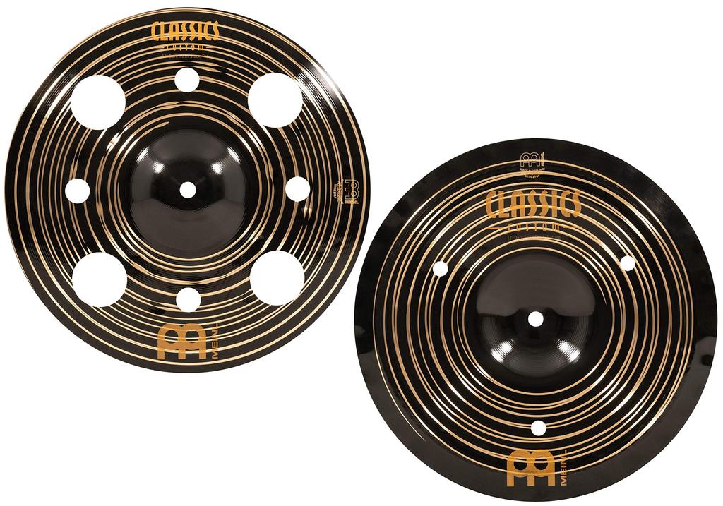 MEINL Cymbals Meinl Classics Custom Dark Series Stack Cymbal Trash Stack 12" CC-12DASTK [ ]