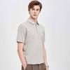 SEPTWOLVES Men's Silk Blend Short Sleeve Polo Shirt