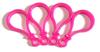 Aloala Snap Hook Plastic Keychain Parts for Crafts and Handmade (Set of 400)
