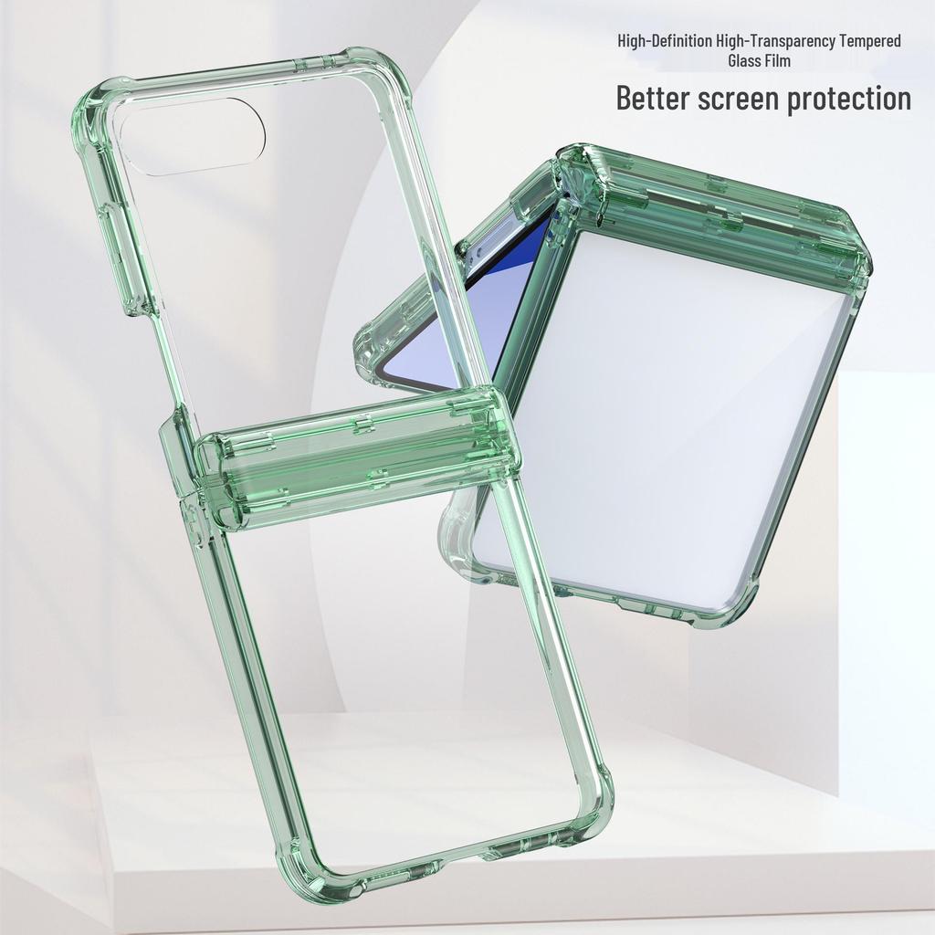 Samsung Z Flip7/6/5 Airbag Anti-Drop Hülle mit Federgelenk-Schutz