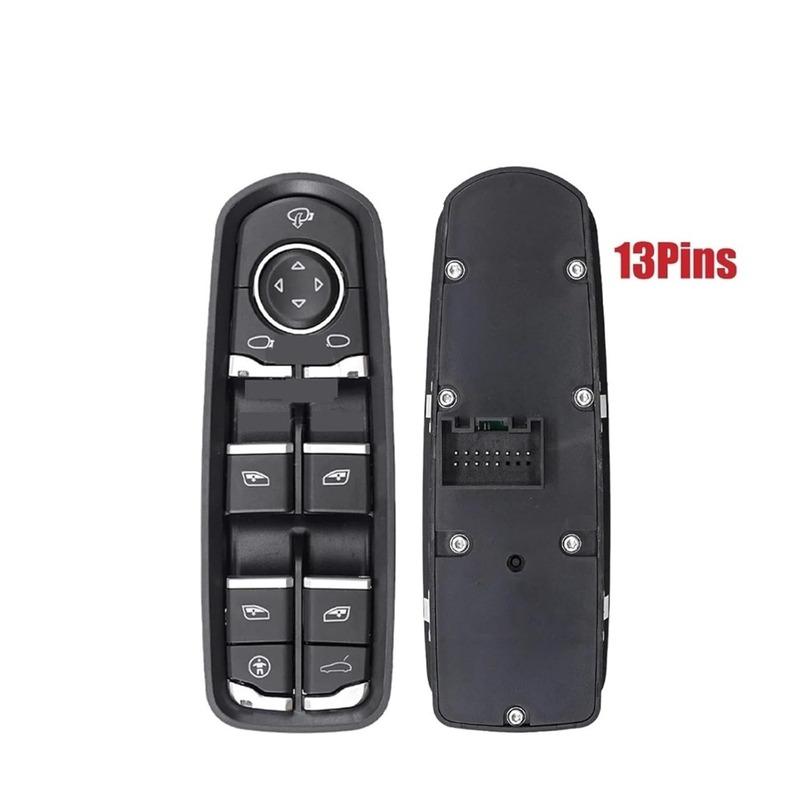 7PP959858R 13p Power Window Switch For Porsche Cayenne 2011- 2018 Macan 2014 - 2018 Panamera 2010 - 2016 New
