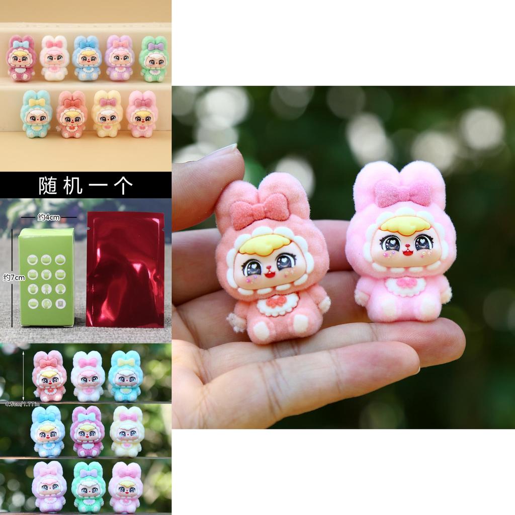 Cartoon Bunny Ears Girl Plush Collectible Toy With Interactive Features For Kids And Collectors