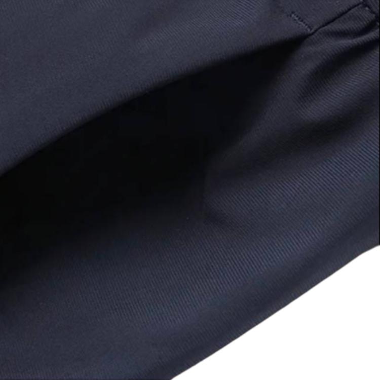 Fila Solid Color Elastic Waist Mid Rise Stretch Casual Pants Men Bottoms Dark-Blue A11M421605ANV
