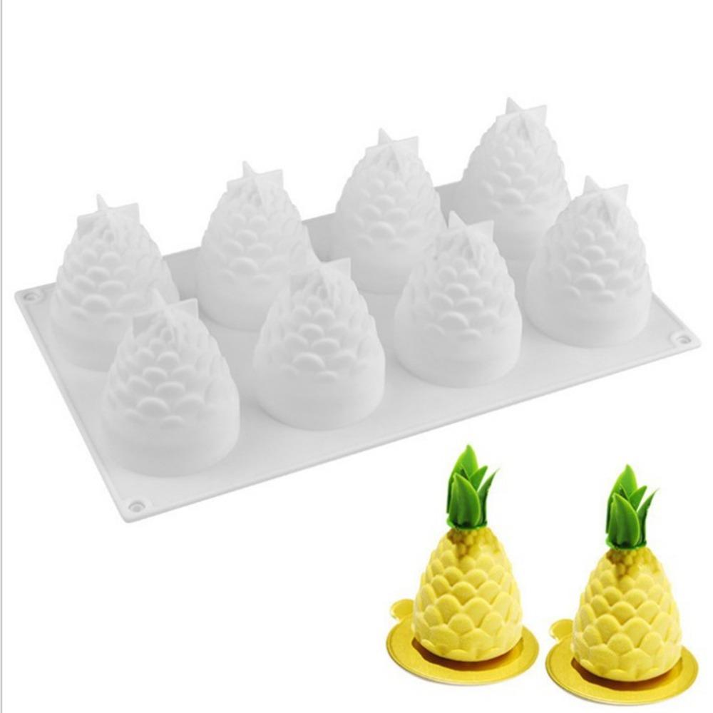 Non-stick Fruit Shape Dessert Mold Silicone Realistic Fruit Baking Mold  Party Pastry