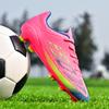 Training Casual Dual-use AG FG Soccer Boots PU Mesh Reinforced TPU Stud Anti-slip Wearproof Outdoor Grass Athletic Shoes