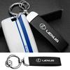 Metall Leder Auto Schlüsselanhänger Autoschlüsselring Personalisierte Geschenk mit Logo für FSPORT LBX NX RX 350h 450h ES UX 300e GS GX IS LS LX CT