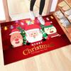 Home Christmas Front Door Porch Carpet Floor Mat Halloween Living Room Coffee Table Mat Bathroom Thick Non-slip