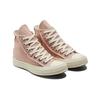 Converse Women's Chuck 70 High Crafted Textile Pink Clay Vachetta Beige Egret 572612C