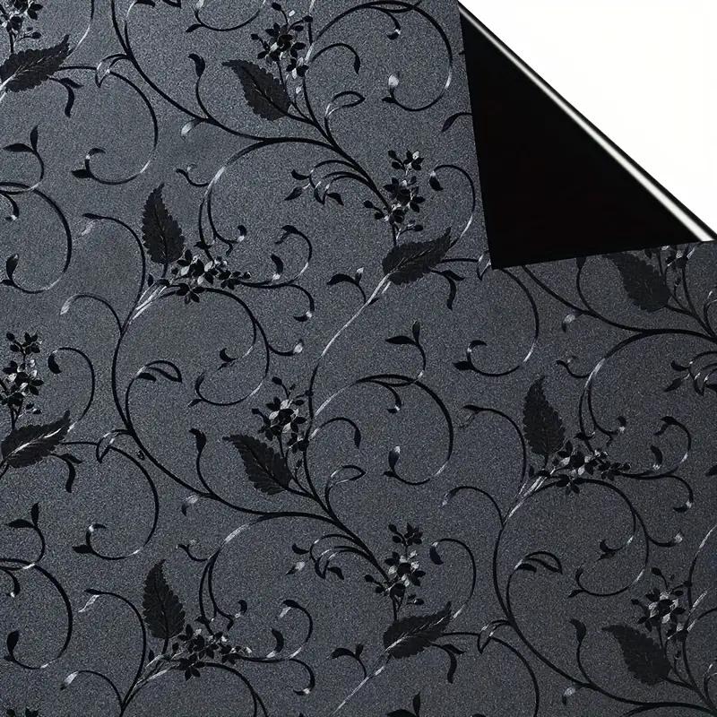 

Черная наклейка на стекло 100% покрытие непрозрачная полностью покрывающая наклейка на стекло для окна защита от подглядывания конфиденциальность электростатическая матовая оконная пленка 30cmx1m