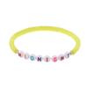 12pcs/set Taylors Bracelets Beaded Wristband Friendship Bangle for Women Letter Clay Beads Bracelets for Swiftie Fans