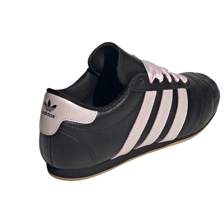 adidas Originals Taekwondo Leder Niedrige Freizeitschuhe Damen Schwarz JS1615