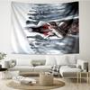 Tapeçaria com Estampa de Assassin's Creed, Fundo, Montagem Fácil, Ideal para Quarto, Escritório e Sala de Estar, com Decoração Estética para Pendurar na Parede.