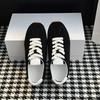 Unisex Leather Velvet Casual Shoes Men's Loafers Walking Sneakers Designer Luxury German Training Shoes for Women