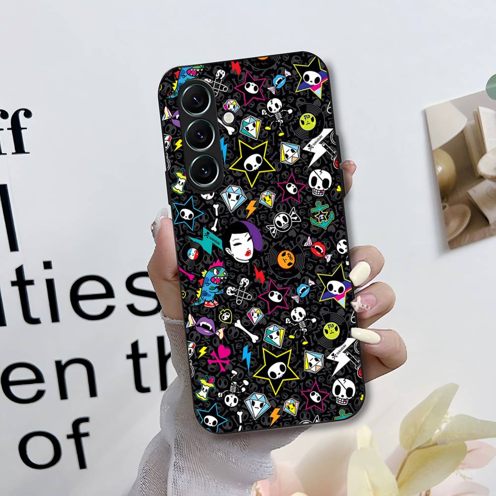Character T-tokidoki Phone Case For Samsung S 24 Fe 25 Ultra Plus 20 Lite 21 30 22 23 24 22 Ultra 5G Fundas