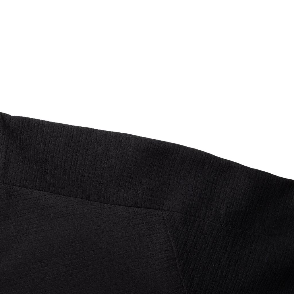 Li-Ning Comfortable Breathable Round Neck Versatile Short Sleeve T-Shirt Men Tops Black ATSV585-6