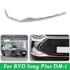 Front Bumper Cover Trim  For BYD Song Plus DM-i Silver Decorative Panel Front Bumper Molding  Trim