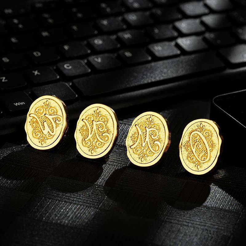 LetterA-Z Wax Seal Stamp DIY Sealing Wax Stamp Head for Scrapbooking Wedding Invitation Photo Album Dedicated Seal Stamp DIY