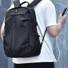 Computer Bag, Double Shoulder Bag, Simple Solid Color, Fashionable Men's Business Multifunctional Leisure Backpack
