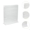 Acrylic Jewelry Storage Tray Clear Display Organizer Stand Slant for Women Men