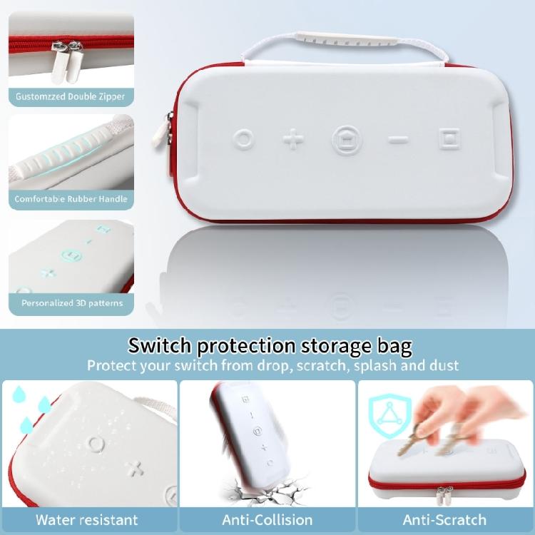 Large Capacity EVA Travel Storage Box Waterproof for SW2 Gaming Console Pouches Carrying Bag Organizers Shockproof Case