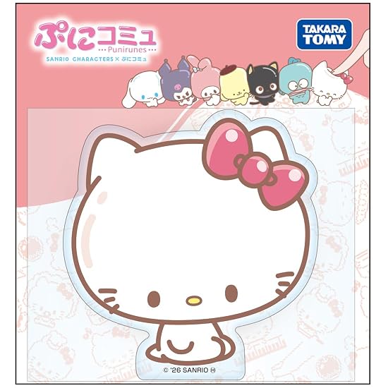 [Manufacturer Bonus Included] TAKARA TOMY Puni Commu Puni Cover Set Hello Kitty Punirunes