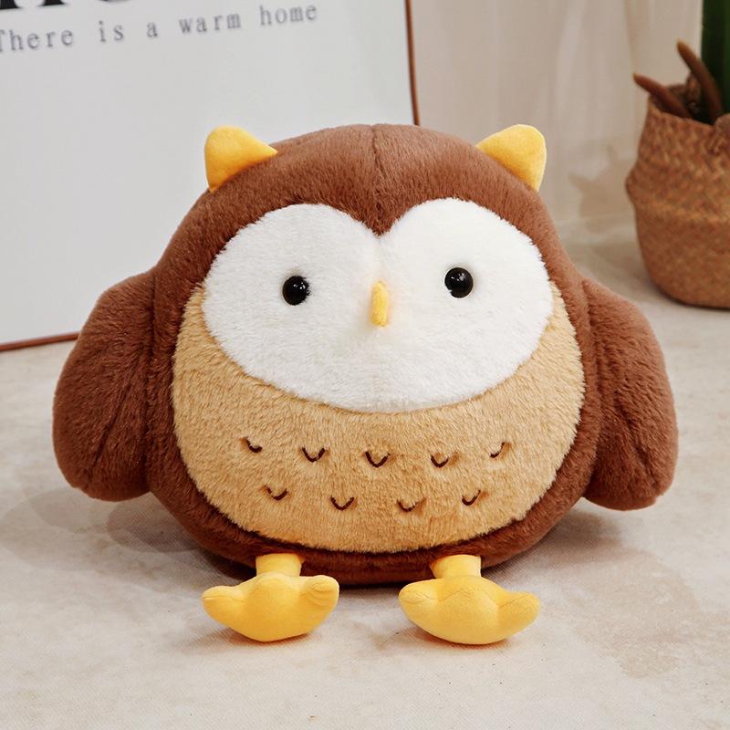 Cartoon Simulation Owl Doll Plush Toy Doll Cute Bird Pillow Boy and Girl Gift Doll