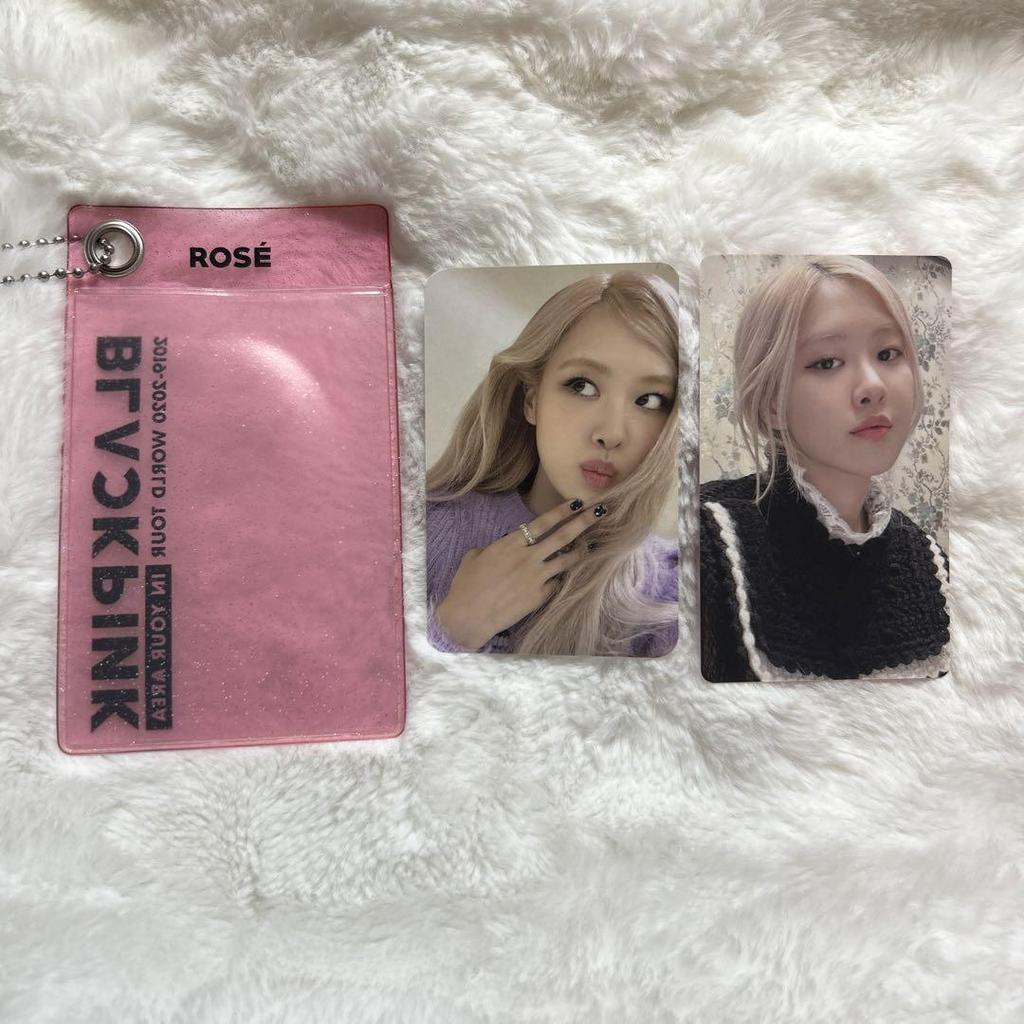 [USED] BLACKPINK FC BLINK trading card Rosé