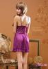 [Anna Mu] Babydoll T-back Set for Women: Camisole, Mini Dress, Loungewear, Underwear, Lace, Sexy Lingerie, Erotic, Provocative, Solid Color, Floral Pa
