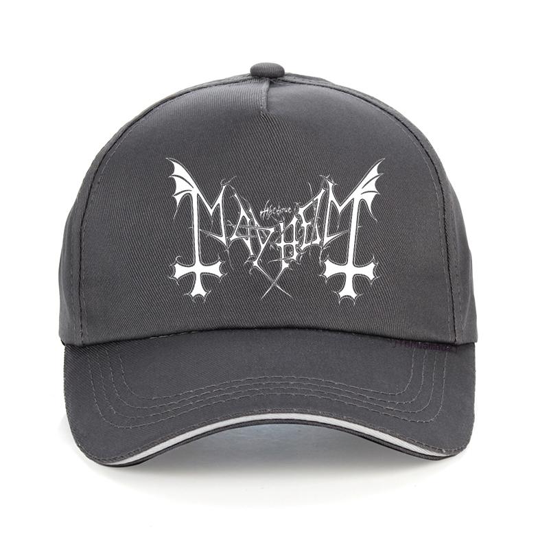 Rapper Mayhem Death Metal Cool Unisex WoUnisex Baseball cap Fashion Summer Breathable outdoors sunhat Adjustable Snapback hats