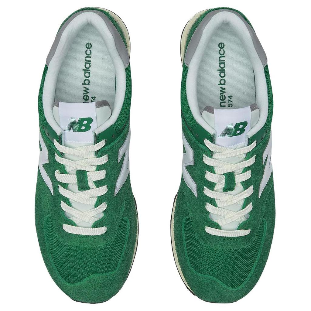 New Balance Nb 574 Soft Comfortable Low Top Casual Running Shoes Unisex Sneaker Green White U574HSB