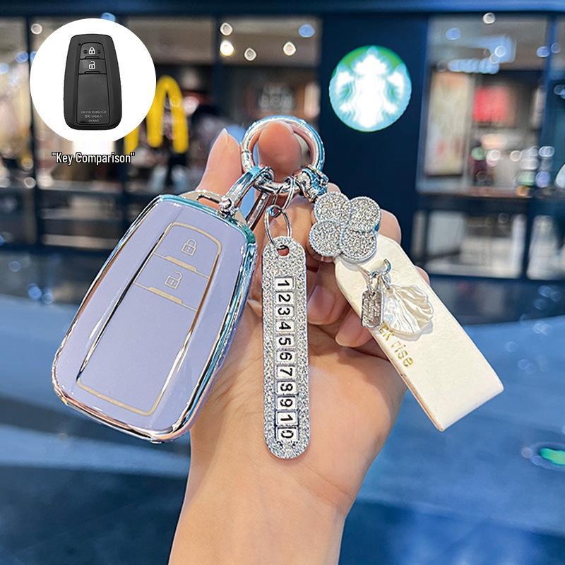 Key Covers for Women - Compatibles: Toyota Corolla, Camry, Levin, Avalon, Highlander, RAV4, CHR.